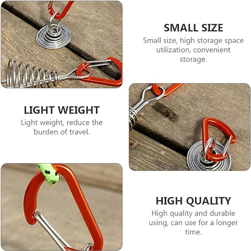 ตัวล็อคเชือกสำหรับตั้งแคมป์กลา - Outdoor Camping Decke บทวิจารณ์และราคา