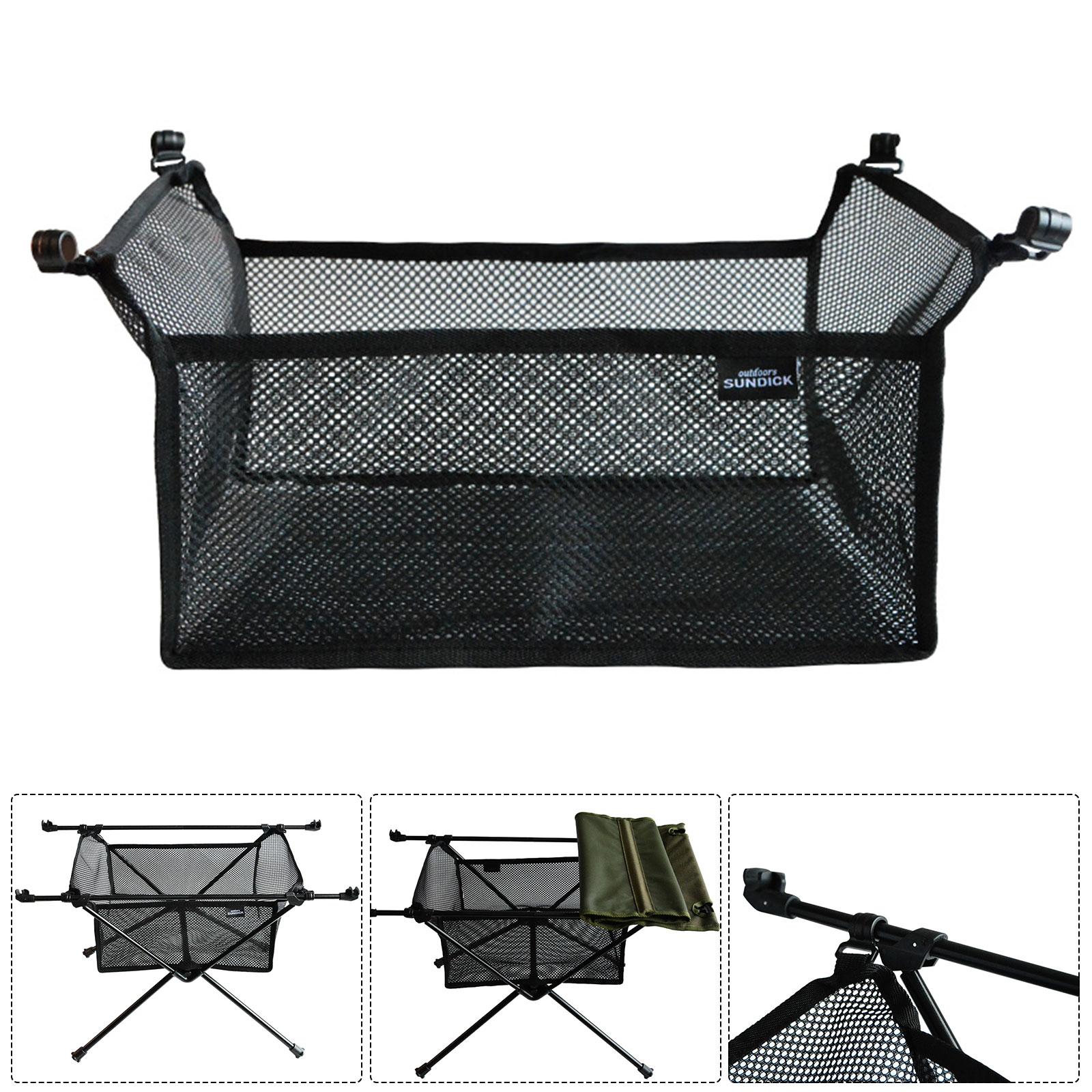 ตาข่ายเก็บของใต้โต๊ะพับได้สำหร - Outdoor Camping Table With Storage บทวิจารณ์และราคา