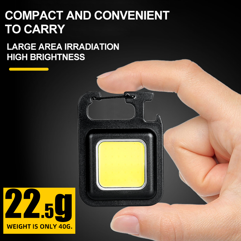 ไฟฉายพวงกุญแจ MINI COB สว่างพิ - Outdoor Camping Lamp บทวิจารณ์และราคา