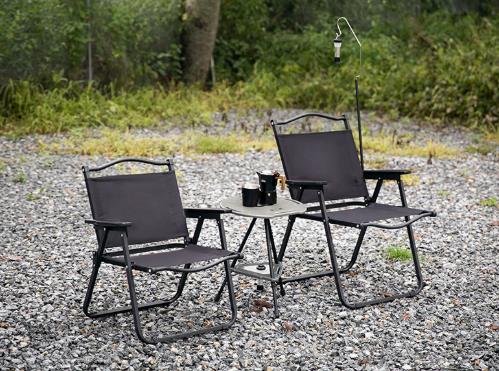 ชั้นวางของสำหรับตั้งแคมป์กลางแ - Outdoor Camping Table With Storage บทวิจารณ์และราคา