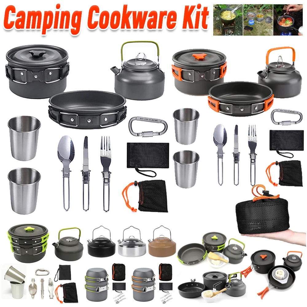 ชุดเครื่องครัวสำหรับตั้งแคมป์  - Outdoor Camping Utensils บทวิจารณ์และราคา