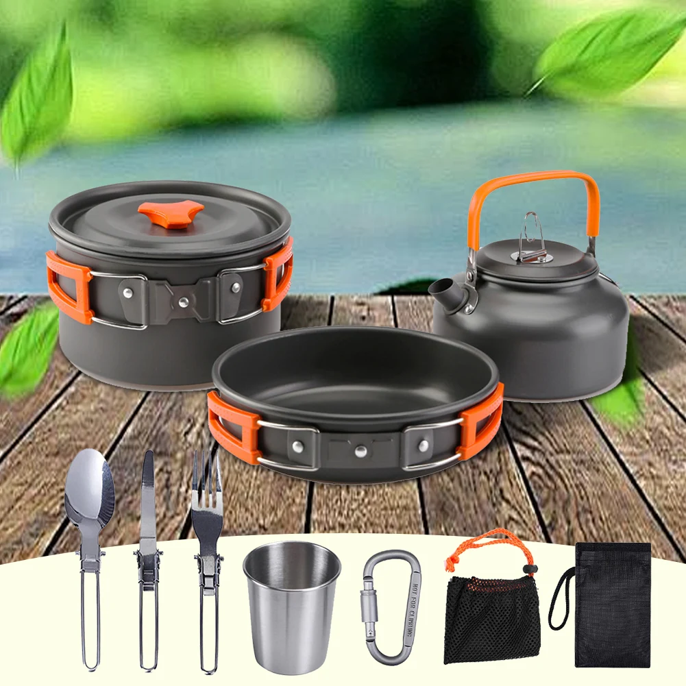 ชุดเครื่องครัวสำหรับตั้งแคมป์  - Outdoor Camping Utensils บทวิจารณ์และราคา