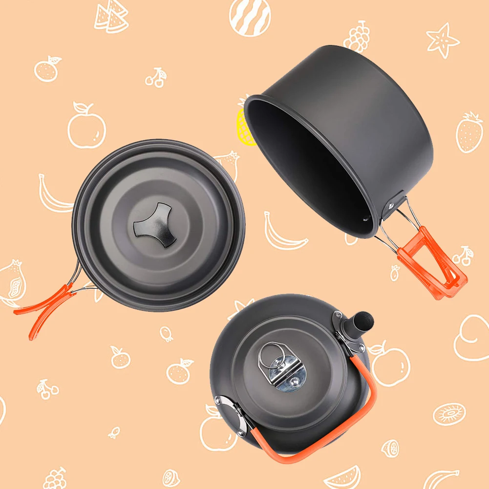 ชุดเครื่องครัวสำหรับตั้งแคมป์  - Outdoor Camping Utensils บทวิจารณ์และราคา