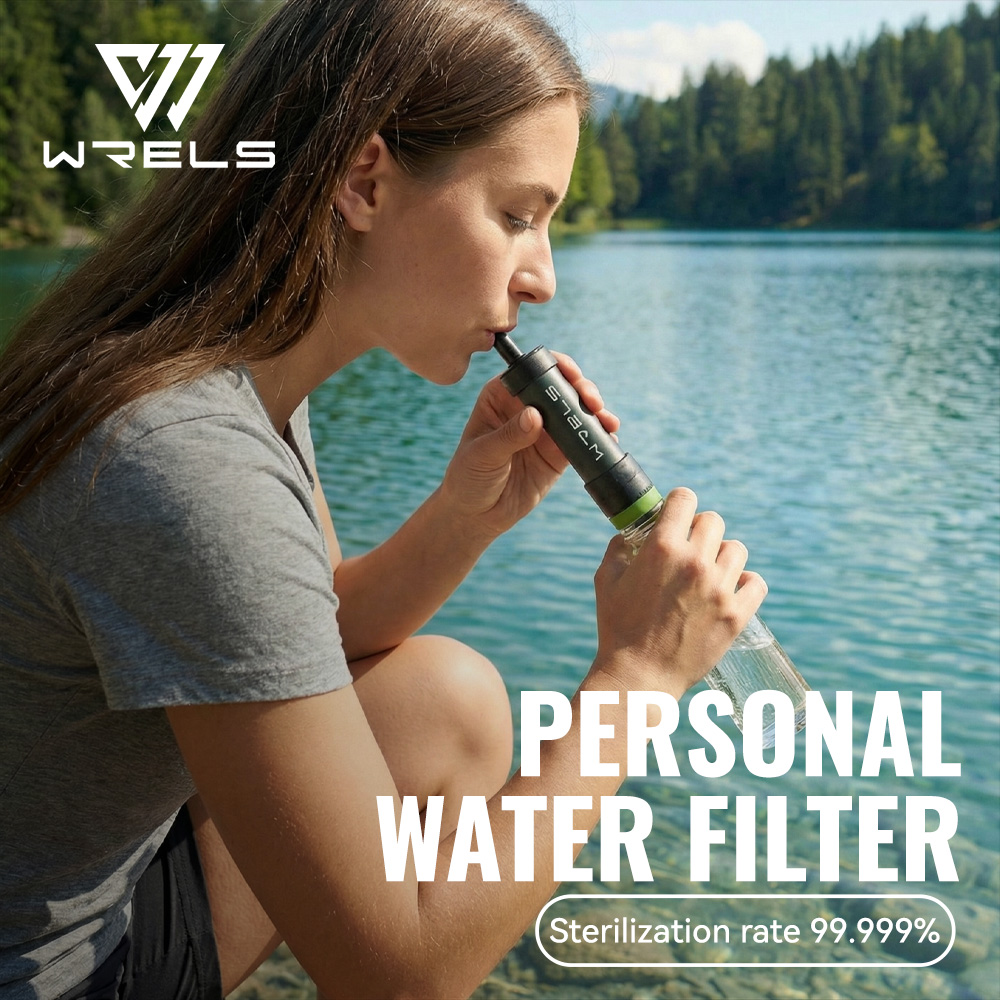 WRELS เครื่องกรองน้ำพกพาสำหรับ - Outdoor Camping Water Filter บทวิจารณ์และราคา