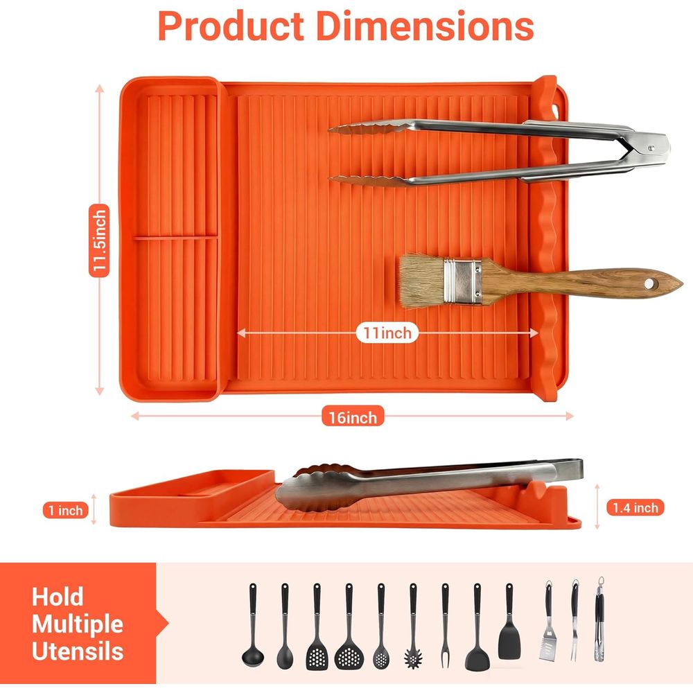 แผ่นรองย่างซิลิโคนทนความร้อน - - Outdoor Camping Tools บทวิจารณ์และราคา