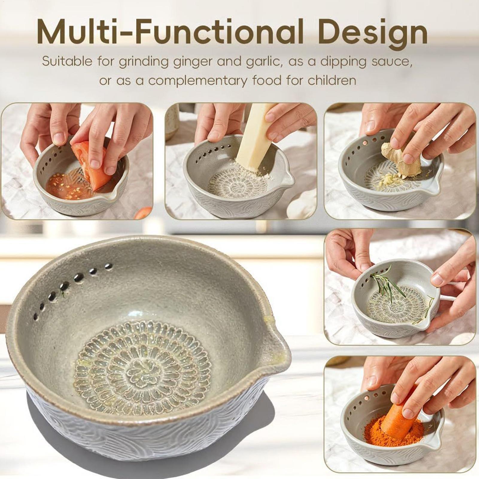 แผ่นขูดเซรามิกพร้อมแปรง ที่บดก - Outdoor Camping Meals บทวิจารณ์และราคา