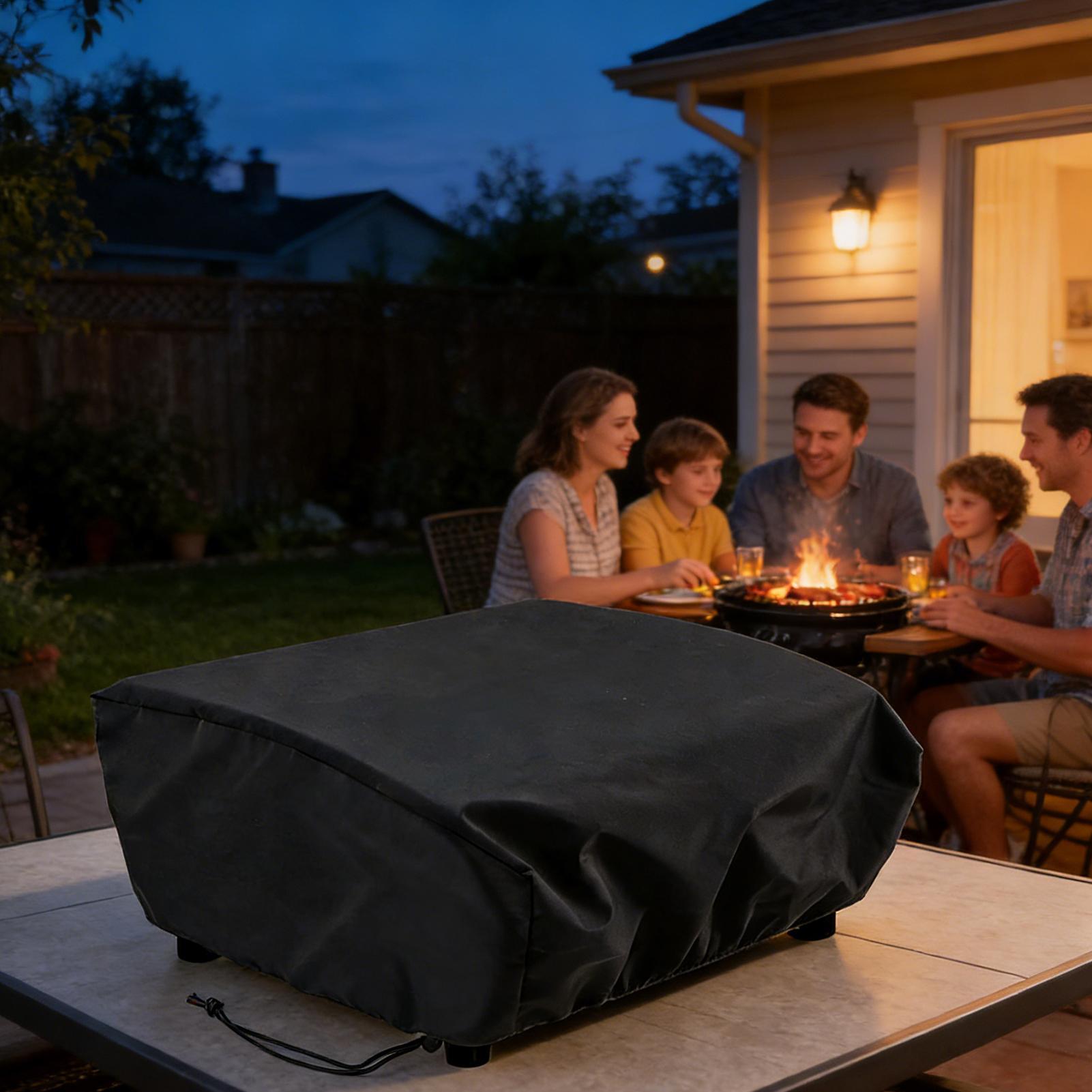 ฝาครอบเตาปิ้งย่างแบบหนาพิเศษ ก - Outdoor Camping Cooking Table บทวิจารณ์และราคา