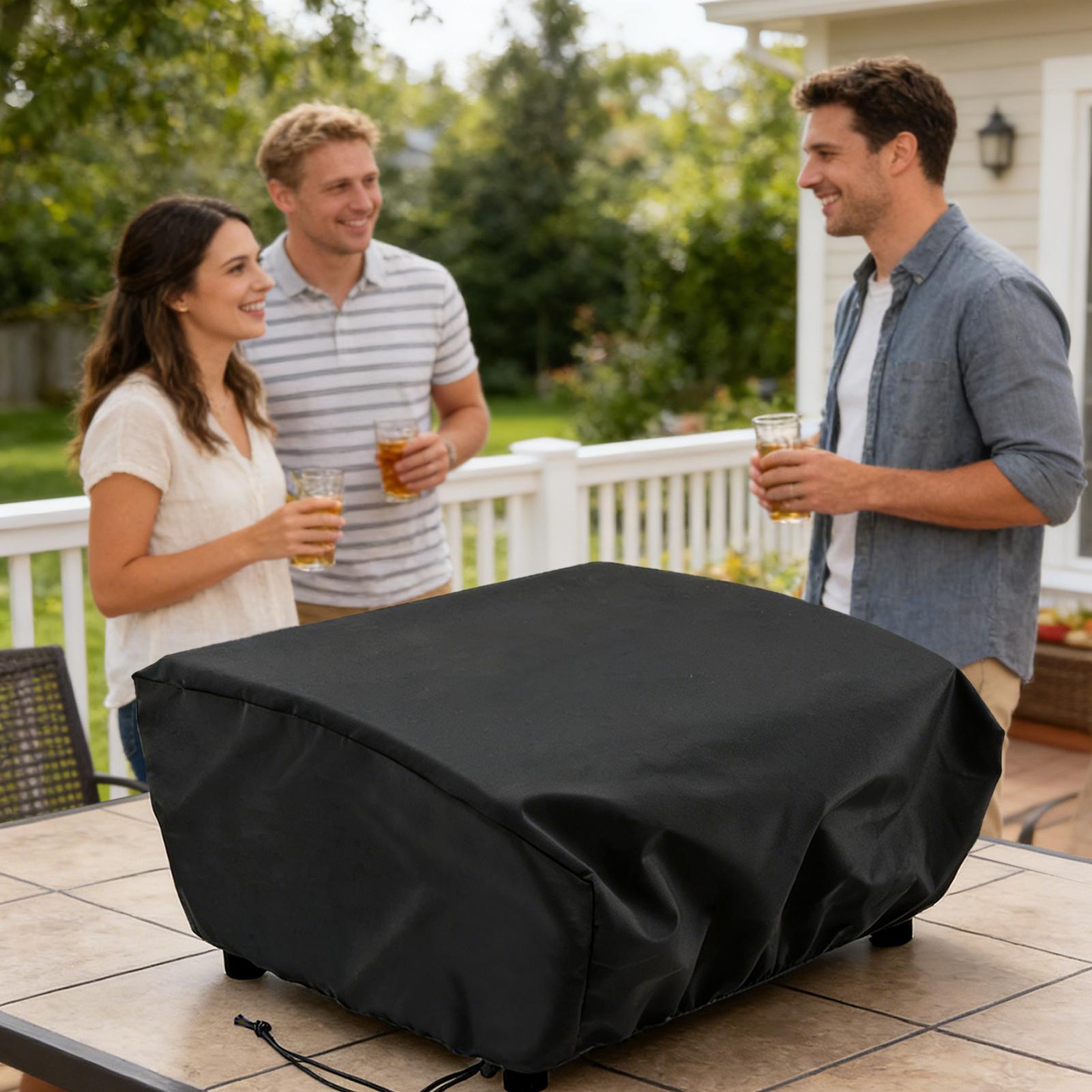 ฝาครอบเตาปิ้งย่างแบบหนาพิเศษ ก - Outdoor Camping Cooking Table บทวิจารณ์และราคา